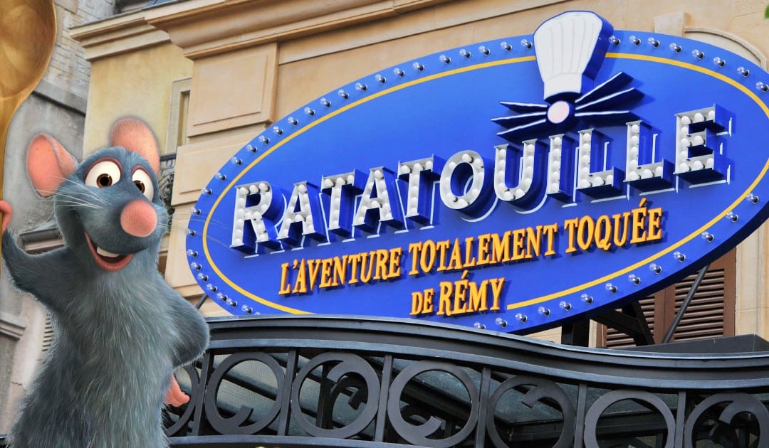 Attraction Ratatouille – DisneyLand Paris