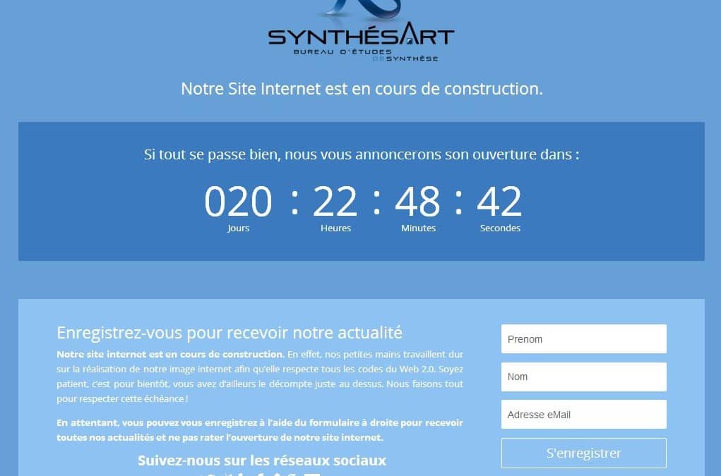 Le nouveau site internet arrive 30 Juin 2014 à 14h