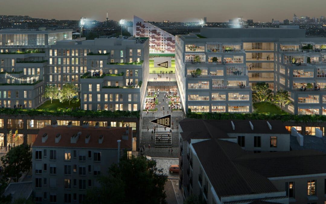 Ensemble immobilier mixte Bauer Box – Saint Ouen sur Seine