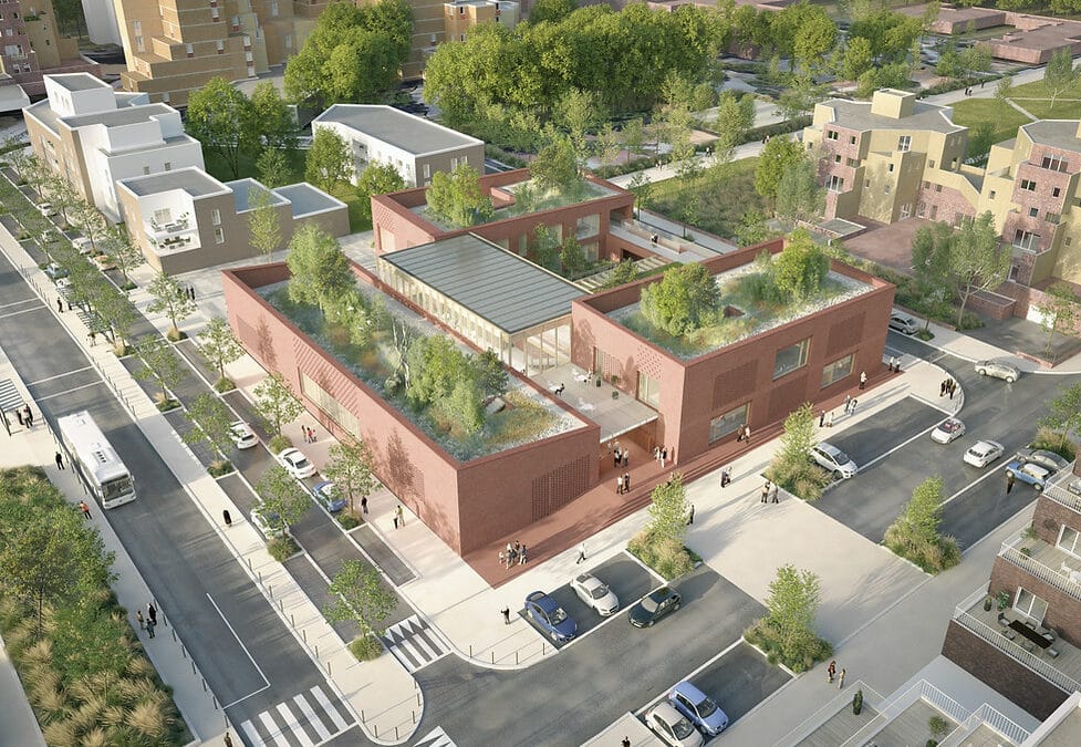 Maison des services publics Pyramides Bois Sauvage – Evry-Courcouronnes